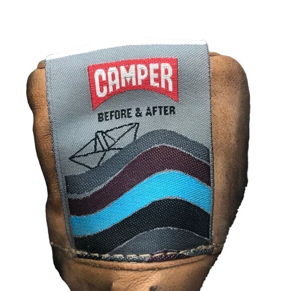 Camper IMAR Sneakers Size EU40 men 8US women 10US Mustard Brown - Picture 8 of 12